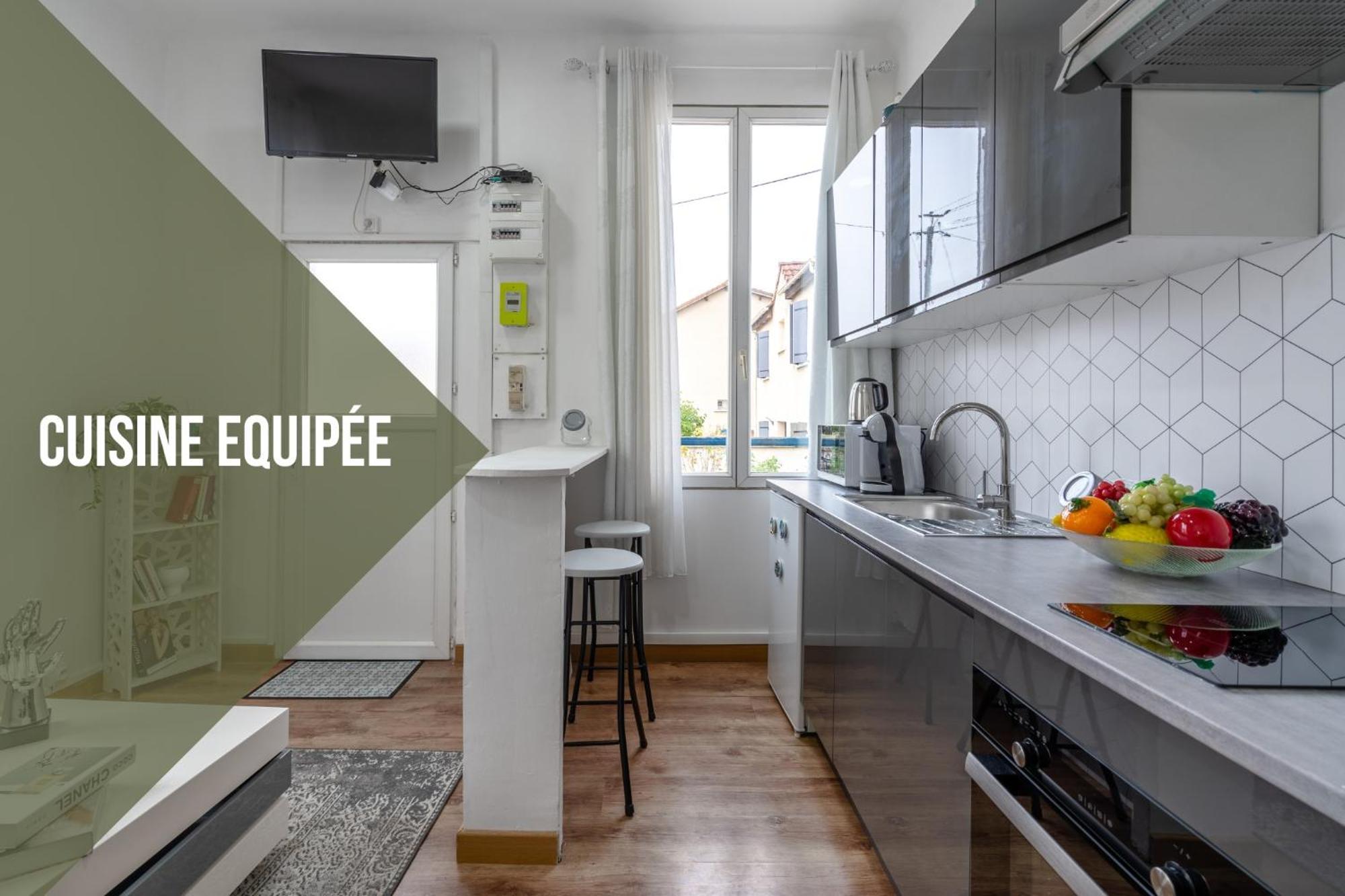 Cocon Douillet, Proche Gare, Wifi Apartment Drancy Bagian luar foto