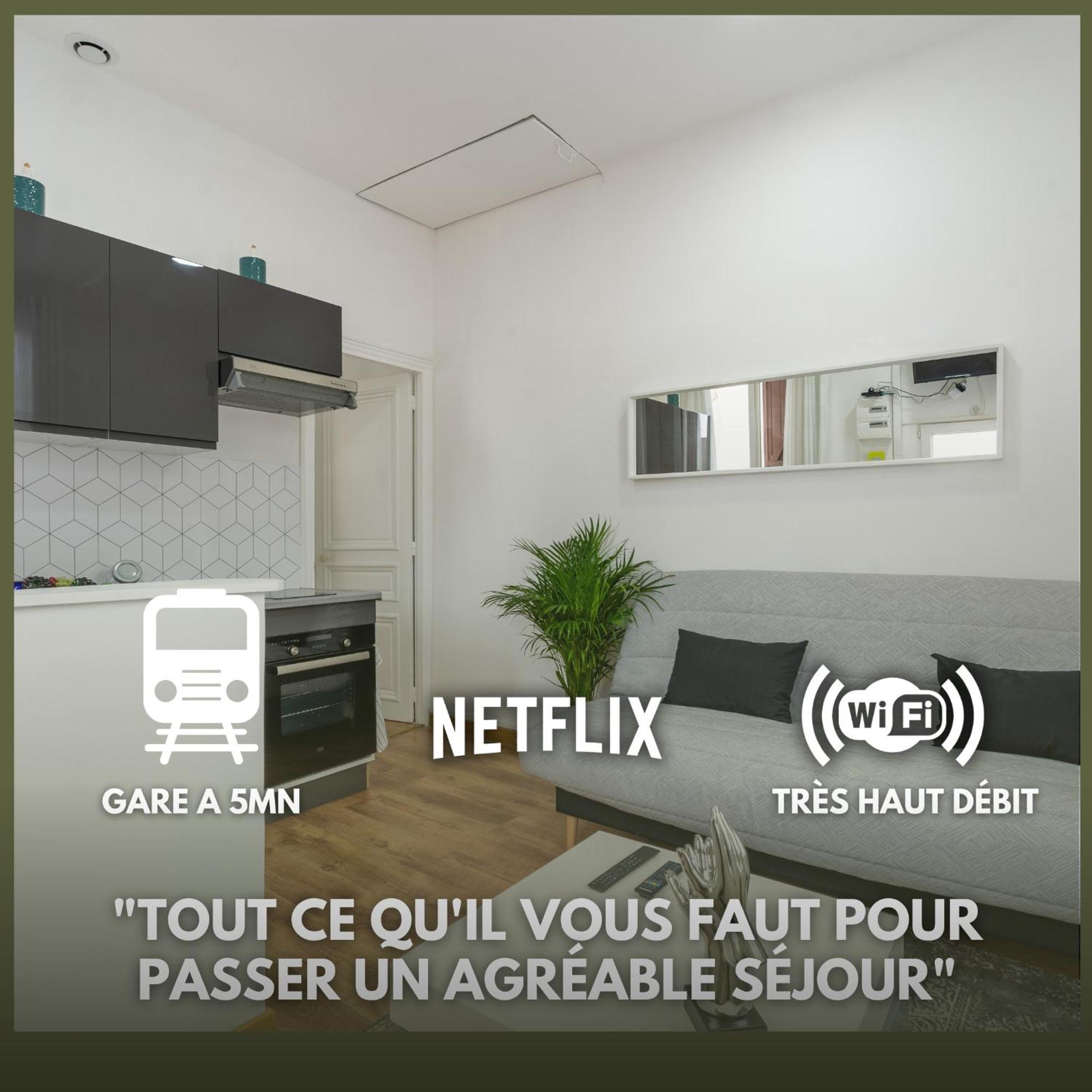 Cocon Douillet, Proche Gare, Wifi Apartment Drancy Bagian luar foto